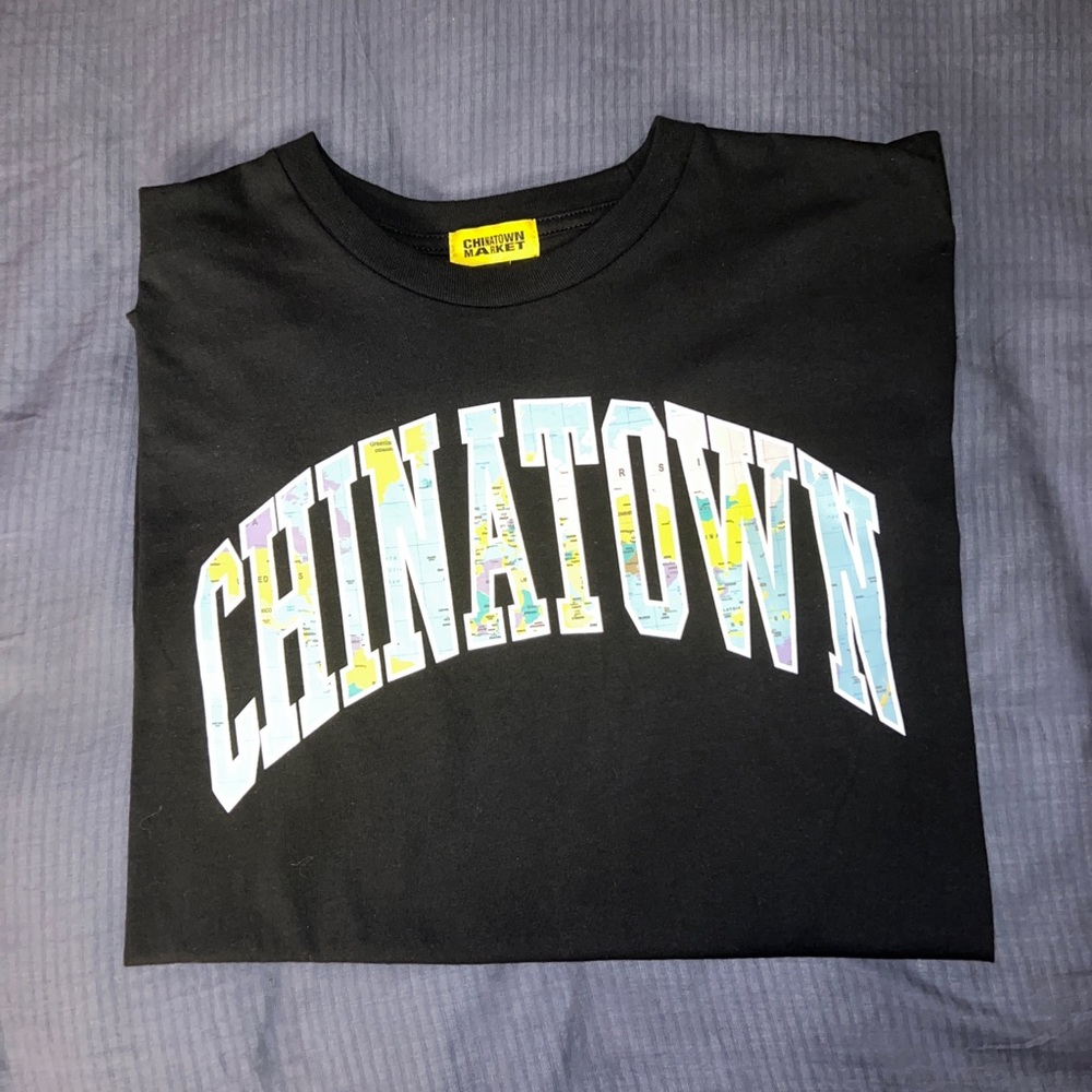 Chinatown Market Black T-Shirt / Size XL